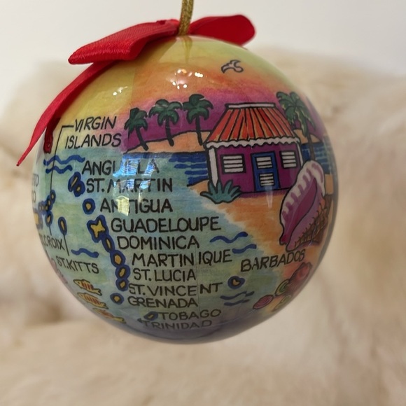 Carribean Ball Ornament. NIB - Picture 3 of 8